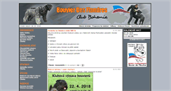 Desktop Screenshot of bouvier.cz